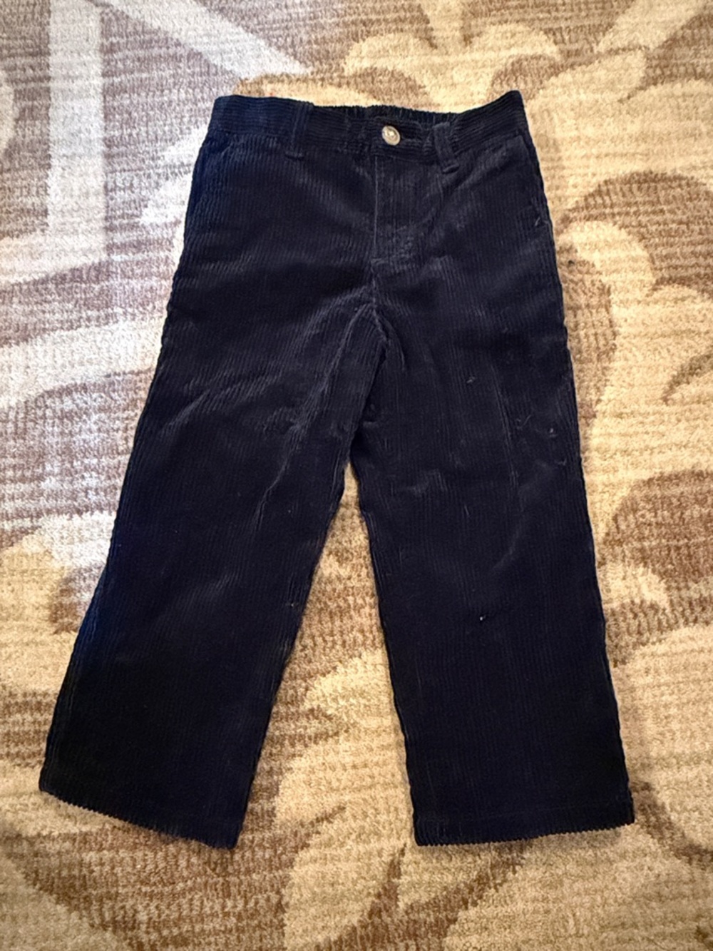 Ralph Lauren Kids Navy Corduroy Pants